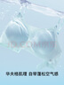 ubras无尺码轻薄透气华夫格吊带细肩带不闷汗内衣女文胸罩无钢圈 【文胸】涟漪蓝色(纯净蓝) 均码 背勾款-(100-130斤) 实拍图
