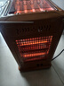 湘松家用快热炉全方位烧烤型四五面烤火炉取暖器小太阳电暖器室内电热烤火器电烤炉子电暖气暖脚神器 烧烤型-大号【顶3管】 实拍图