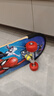 迪士尼（Disney）蜘蛛侠滑板儿童少年初学者代步玩具四轮轮滑双翘板送礼物 实拍图
