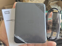 西部数据（WD）2TB 移动硬盘 USB3.0 SE系列 2.5英寸 机械硬盘 笔记本电脑外接 外置存储办公 大容量家庭存储 实拍图