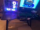 全品屋电脑桌台式电竞桌子双人游戏桌椅家用办公桌书桌工作台学习写字桌 实拍图