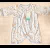 全棉时代婴儿衣服新生儿纯棉针织蝴蝶衣四季连体服宝宝蝶衣乐游梦境蓝52码 实拍图
