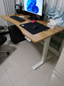 京东京造电动升降电脑桌电竞桌 书桌 桌子学习桌  单电机1.4m原木色 实拍图