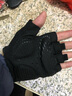安踏（ANTA）健身手套男女运动骑行保暖半指单杠引体向上撸铁防滑器械护手 黑L 实拍图