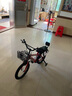 【京东物流】儿童自行车12-14-18寸童车3-5-8岁男女孩脚踏单车 16寸 豪华中国红 实拍图
