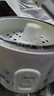 美的（Midea） 微压电饭煲 精铸发热盘大容量简单易控 黑晶内胆家用迷你小电饭锅 1-2-3-5-8人家用商用 4升款 4L 2-6人用 实拍图