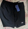 YONEX尤尼克斯羽毛球网球运动服男短裤yy速干15048CR-007黑色L 实拍图