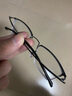 SooGree防蓝光近视眼镜半框男士眼睛钛金属变色光学镜架散光眉线可配度数 实拍图