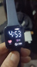 其他品牌高颜值LED手表时尚方形学生科技感超强夜光数字个性运动 雾霾蓝 实拍图