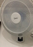美的（Midea）电风扇商用壁扇壁挂式风扇工业工程扇家用摇头转页扇餐厅客厅安静低音 FWA40UA【五叶机械 16吋强风】 家用壁挂式 实拍图