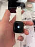 Apple/苹果 Watch Series 10 智能手表GPS款42毫米玫瑰金色铝金属表壳淡桃粉色运动型表带S/M MX1R3CH/B 实拍图