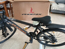 凤凰上海凤凰山地车自行车男士女式学生成人变速宽胎越野公路赛单车 【钢架/全套竞速轴承】条轮浅灰 24寸24速【建议身高138-168cm】 实拍图