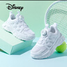 迪士尼（Disney）儿童跑步鞋男女童户外春秋小白鞋中大童透气运动鞋 319双网  33  实拍图