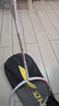 李宁（LI-NING）羽毛球拍雷霆小钢炮超轻白色全碳素进攻型单拍5U已拉线AYPT311-5 实拍图