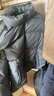 网易严选25新品90鸭绒超蓬羽绒服休闲面包服石墨烯保暖轻量抗菌防泼水 A款25秋冬立领-森野绿 2XL 实拍图