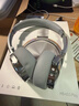 勒姆森（LASMEX）【明星推荐】耳机头戴式无线蓝牙耳机女生高颜值长续航低延迟hifi超高音质易折叠时尚穿搭运动适用 银灰色 小巧轻便 贴合不方脸 实拍图