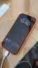 奶小鸭适用苹果17pro手机壳 iphone17pro保护套镜头全包液态硅胶超薄防摔简约软壳男女款 星宇橙 实拍图