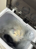 奥克斯（AUX）洗+脱13公斤洗衣机大容量半自动洗衣机宿舍家用双缸小型波轮双桶洗衣机迷你洗脱一体 透明黑（洗涤8KG+脱水5KG） 实拍图