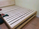 零树实木床主卧双人床卧室家具单人床出租房【包安装】1.35m*2m GS-03 实拍图