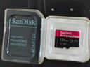闪迪（SanDisk）128GB TF（MicroSD）内存卡A2 4K V30 U3 C10 至尊超极速移动存储卡 读速200MB/s 写速90MB/s 实拍图
