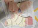 俞兆林3双女童袜子秋冬季儿童卡通小兔毛圈袜宝宝加绒加厚保暖中筒袜 实拍图