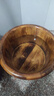 川柏香实木泡脚桶木桶洗脚盆木桶家用足浴桶泡脚木质香柏木碳化木制脚盆 30cm 【碳化带盖】+艾90+按+贴 实拍图