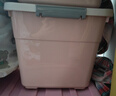 京东物流 塑料收纳箱换季家用大容量整理储物箱子多功能整理箱 北欧粉 【三个装】特大号 实拍图