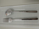 美厨（maxcook）316L不锈钢勺子叉子餐具套装 食品级水果叉小汤勺吃饭勺MCCU2627 实拍图