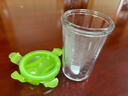 Glasslock耐热加厚玻璃杯钢化玻璃水杯进口杯子茶杯牛奶杯 绿色带刻度500ml(无提绳 实拍图