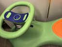 babycare扭扭车防侧翻儿童溜溜车摇摇车宝宝滑行玩具车3-6岁 赛琳绿音乐款 实拍图