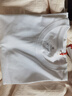 布先生春夏季短袖T恤男士纯棉小白T纯色内搭打底衫 白色 M(170) 实拍图