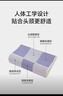 睡眠博士（AiSleep）泰国乳胶枕 94%天然乳胶 泰国进口成人护颈椎枕头 深睡专用波浪枕 实拍图