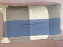 全棉枕套家用卧室宿舍枕芯套简约印花单人 单只装 花型随机 30*50cm 实拍图