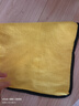 美家日记抹布 绿色75*33cm*2条短绒洗车毛巾吸水无痕清洁巾物业家政保洁布 实拍图