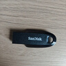 闪迪（SanDisk）128GB USB3.2 U盘 CZ550黑色 读速100MB/s 安全加密 数据恢复 学习办公电脑车载 高速大容量优盘 实拍图