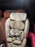 好孩子（gb）安全舱1号S婴儿8系高速儿童360旋转汽车安全座椅0-7岁 奶昔白 实拍图