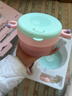 babycare儿童餐具辅食碗保温碗宝宝吃饭工具新生婴儿礼盒送礼5件套粉PPSU 实拍图
