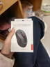 联想（Lenovo）无线蓝牙双模充电鼠标 蓝牙5.0/3.0 便携办公鼠标人体工学设计 Howard理性黑充电版 实拍图