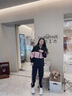 WASSUP JOYZON品牌运动套装女宽松显瘦春秋款学生休闲大码加绒外套跑步服两件套 粉蓝色（春秋款两件套） S（建议75-95斤） 实拍图