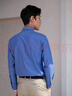 雅戈尔（YOUNGOR）长袖衬衫男DP免烫衬衫纯棉面料抗皱易打理新品 GLDP10171HFA蓝色 39 实拍图