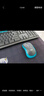 罗技（Logitech）MK275 键鼠套装 无线键鼠套装 办公键鼠套装 全尺寸 商务键鼠套装 带无线2.4G接收器 黑蓝色 实拍图