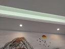 欧普照明（OPPLE）led筒灯6W吊顶孔灯超薄全铝嵌入式走廊过道天花灯办公金属筒灯3寸 开孔70-85 黄光 实拍图