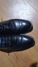百丽男鞋商务正装皮鞋休闲增高软底真皮鞋A0916 黑色-无钉版 41 实拍图