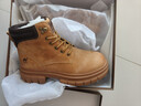 骆驼（CAMEL）大黄靴女都市户外系带工装靴马丁靴 L23W307016R 黄棕（绒里） 38 实拍图