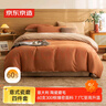 京东京造暖羊羊床褥 A类寒冬保暖羊羔绒面料加厚床垫褥子0.9x2m暖暖棕 实拍图