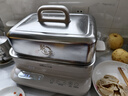 小熊（Bear）聚能蒸电蒸锅 炖蒸煮一体自动断电全钢0涂层3层蒸锅 24L不锈钢大容量多功能锅 DZG-BB3W1 实拍图