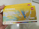 得力（deli）水粉颜料12色5ml画画美术专用水粉画学生儿童绘画彩绘套装含画笔双十一热门商品 实拍图