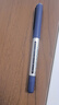 uni三菱 uni-ball EYE蓝色中性笔高颜值0.5mm蓝笔签字笔商务直液式学生水笔水性笔具套装 UB-150 3支 实拍图