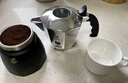 比乐蒂（Bialetti）【官方正品】摩卡壶 双阀高压手冲咖啡壶意式浓缩手动咖啡机送礼 4杯份+4.0电陶炉(雅致银) 170ml 实拍图