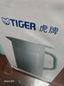 虎牌（TIGER）保温壶 304不锈钢时尚简约保温壶PWO-A12C-AC 水蓝色 1.2L 实拍图